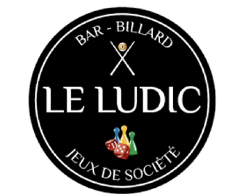 Logo de Le Ludic partenaire du club de badminton de l'UBAA.